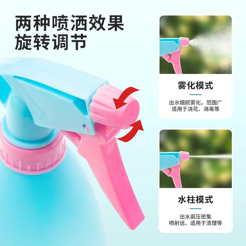 塑料喷雾壶小型喷水壶糖果色浇花小喷壶洒水壶手压式喷壶