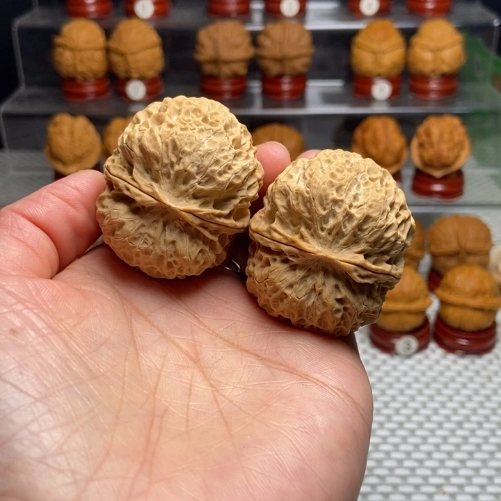 把件文玩核桃40龙鳞战甲