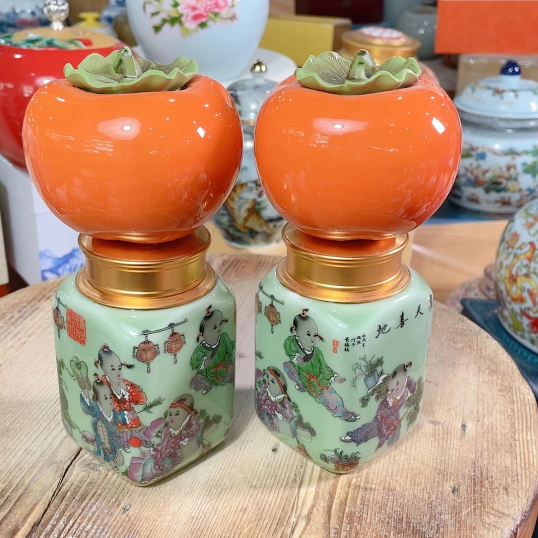 【闪购商品】罐陶瓷茶叶罐密封罐