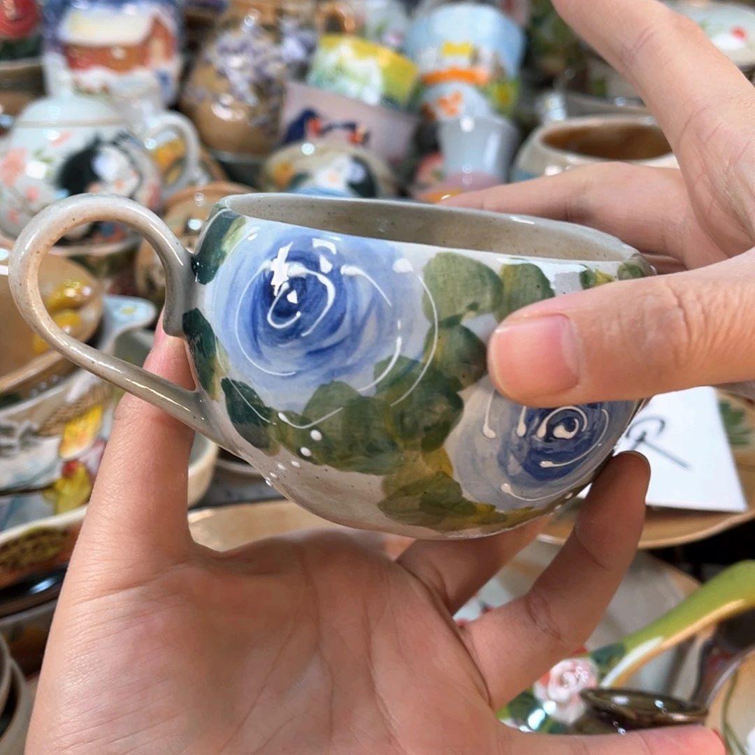 景德镇手工手绘杯