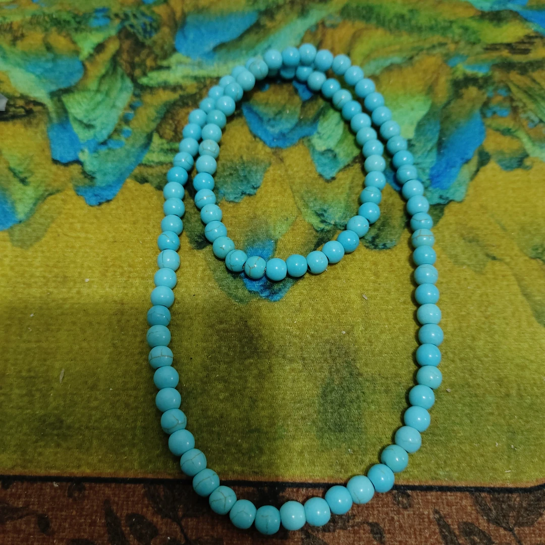 金线蓝珠-殿堂系列S级-新中式项链 B941