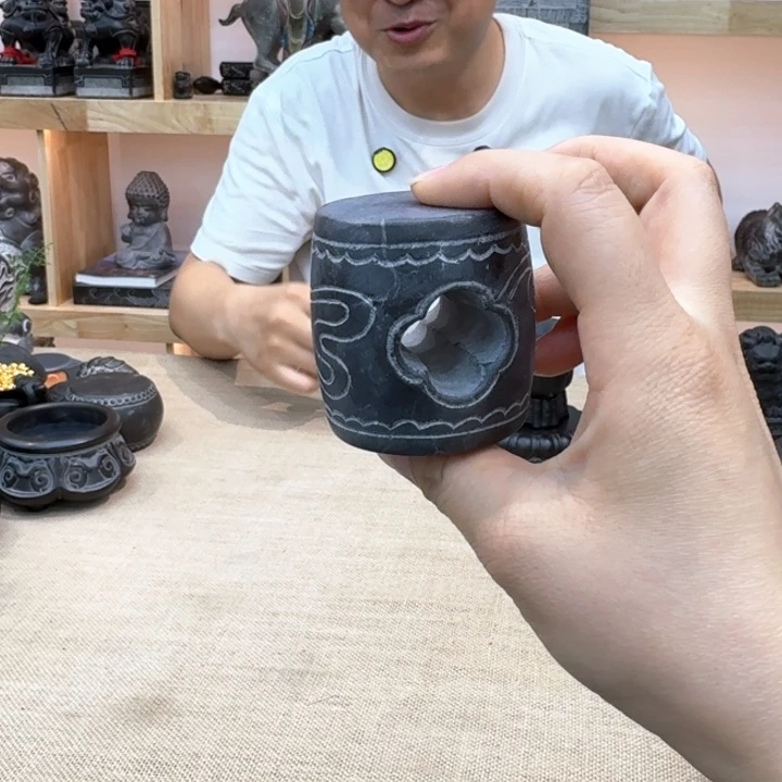 西安石晋錾石雕手工雕刻摆件