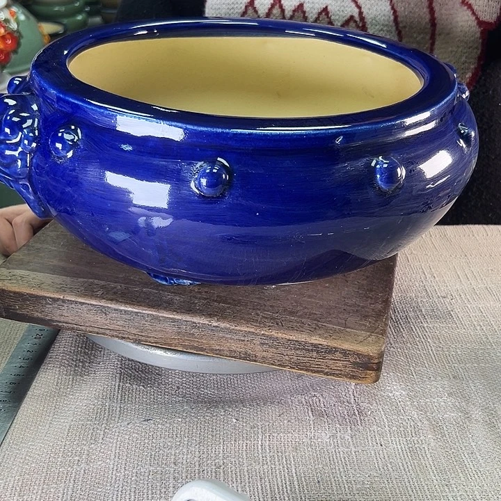 蓝***云泳坤堂石湾花盆陶瓷