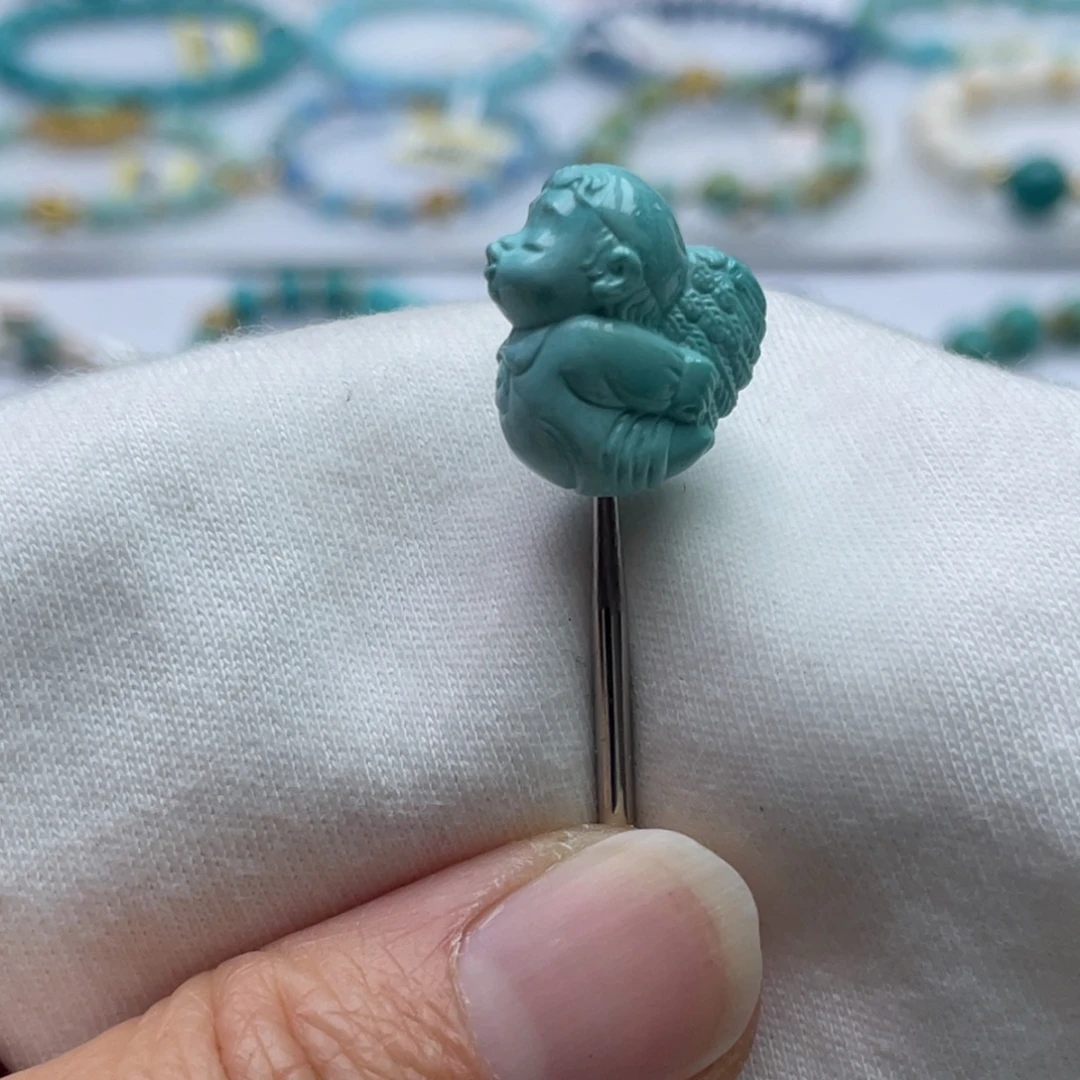 绿松石未镶嵌珠宝奇石