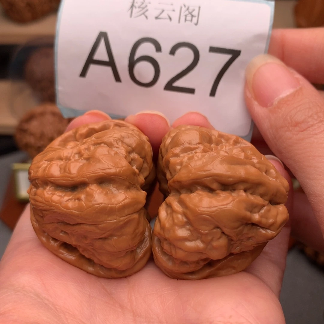 文玩核桃把件40+蛤蟆头