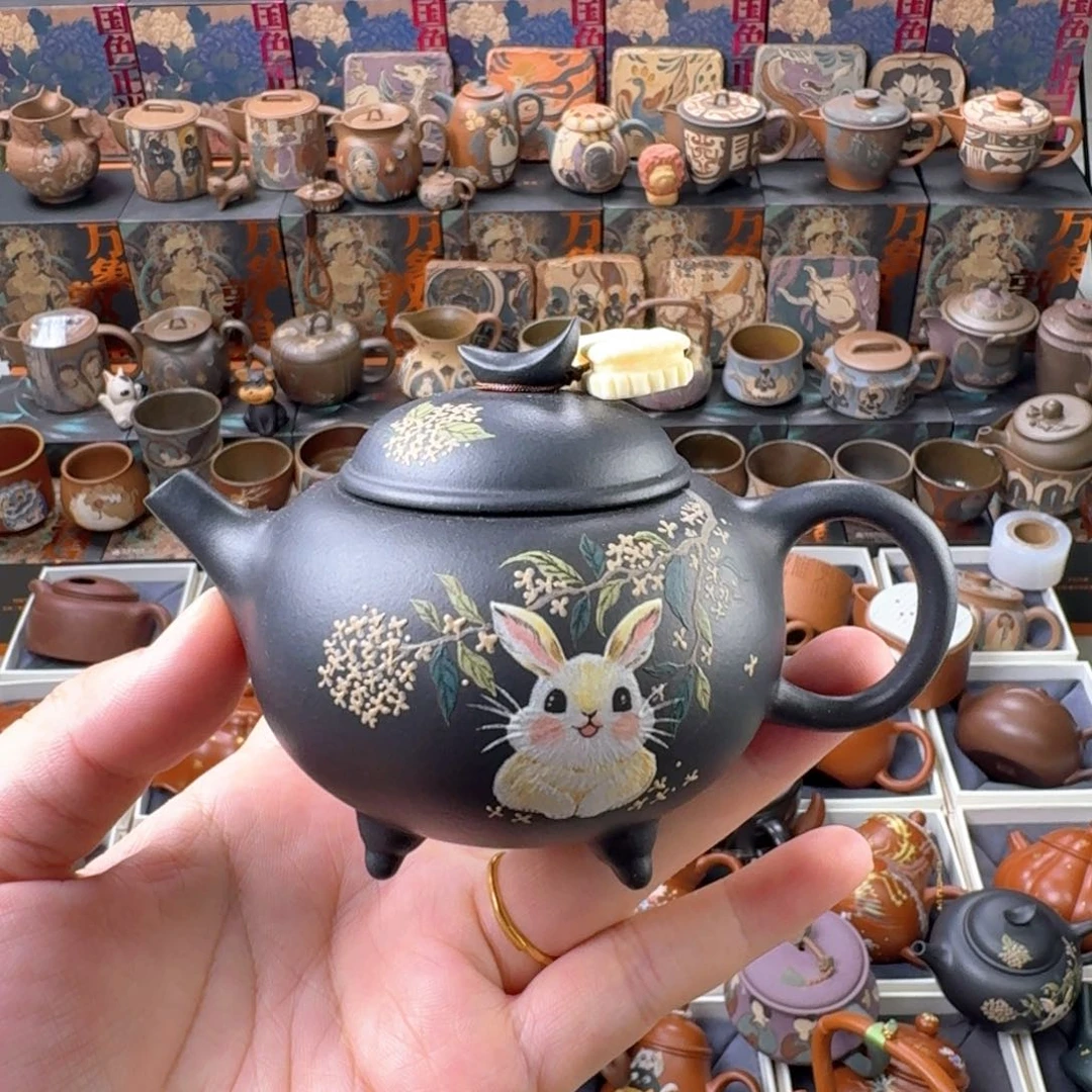茶壶紫砂150cc原矿精工半手