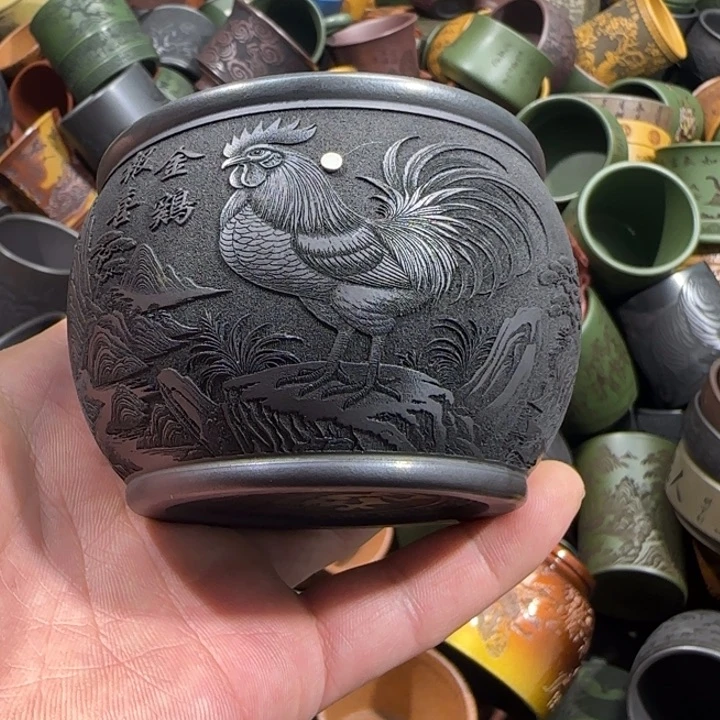 茶杯紫砂全手工制作工艺