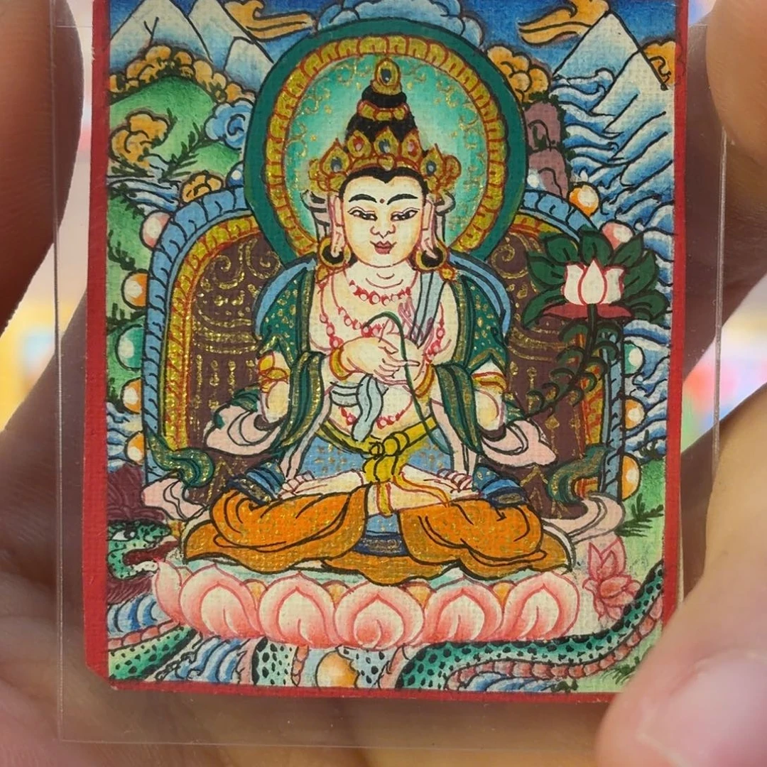 小***熊吊坠纯手绘大势至菩萨