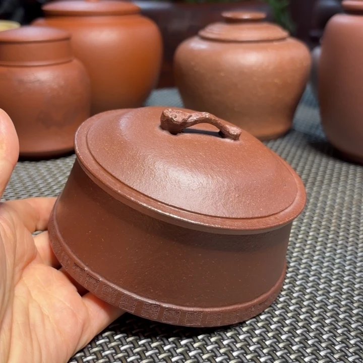 紫砂茶叶罐中高端紫砂茶叶罐