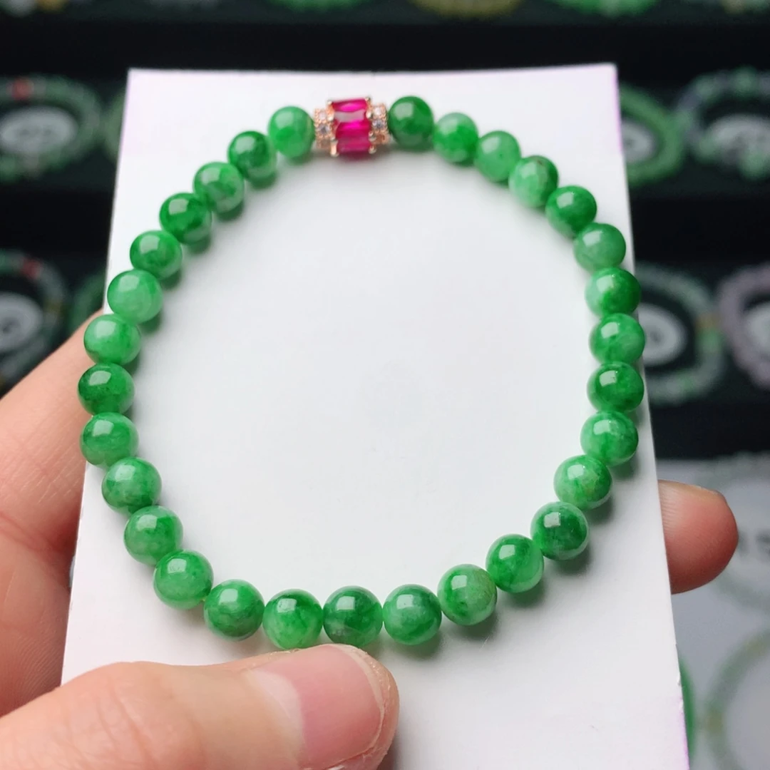 翡翠未镶嵌手链翡翠