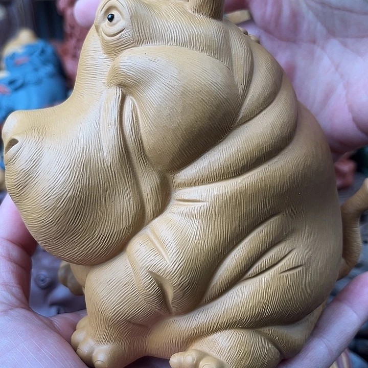 紫砂茶宠紫砂河马