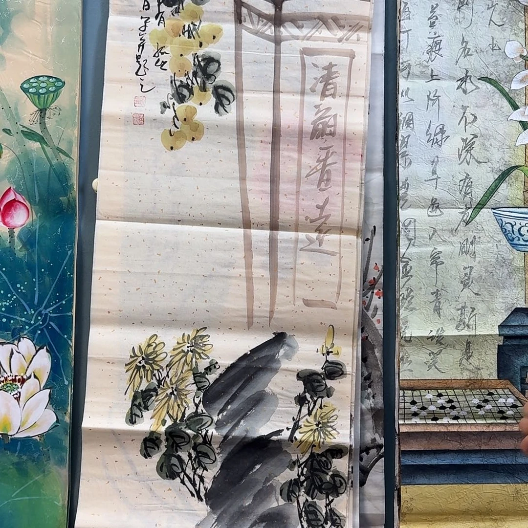 纯手绘国画作品好看