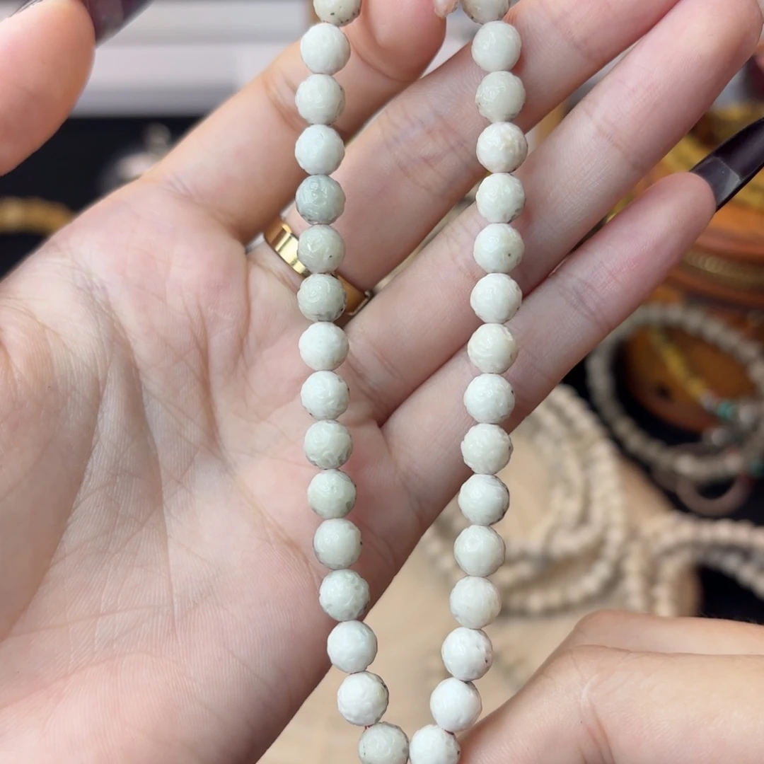 星月菩提吊坠7改无相微玉化手持