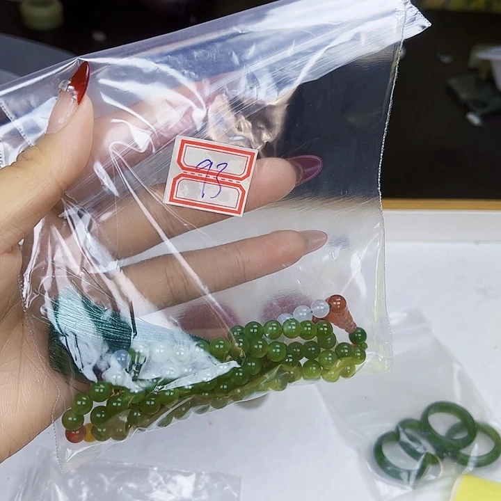 和田玉（糖玉）珠宝半成品未镶嵌孤*~