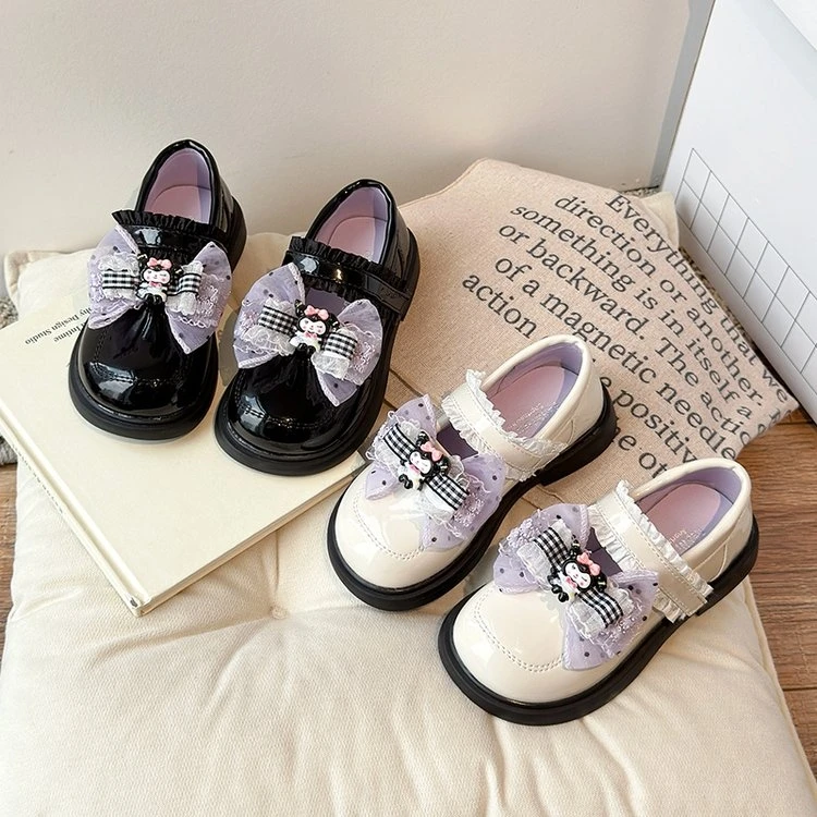 女童小皮鞋儿童公主鞋秋季新款玛丽珍鞋蝴蝶结软底防滑单鞋DDY662