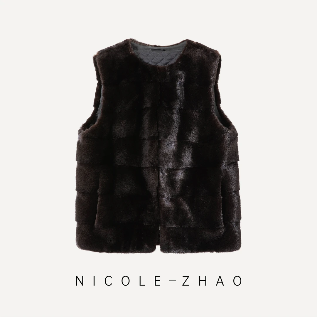 北美新宝农场联名【贵姐NICOLE】收藏级顶奢金牌宝嘉美马甲5NWJ027