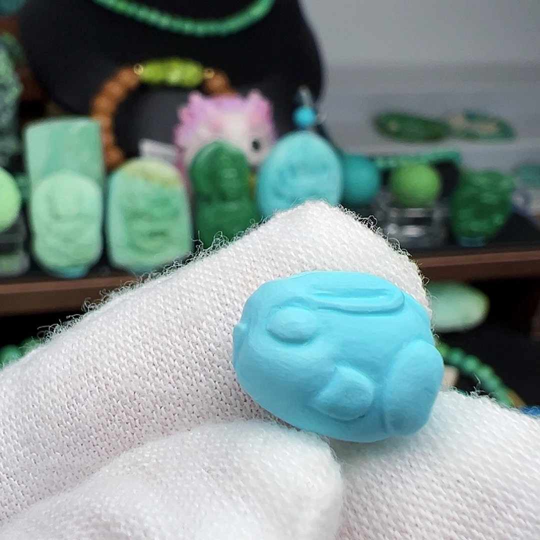 绿松石未镶嵌绿松石主播璐璐