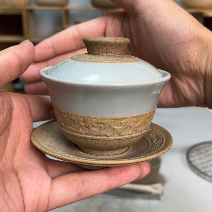 壶老段烧陶瓷茶器