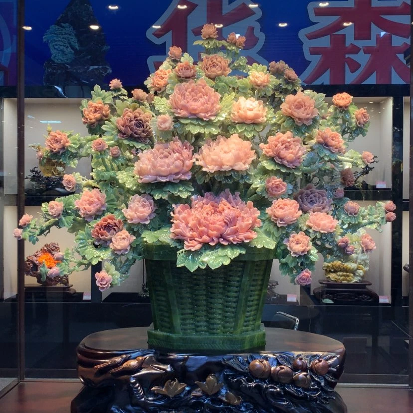 【闪购商品】未镶嵌蛇纹石玉摆件覆膜