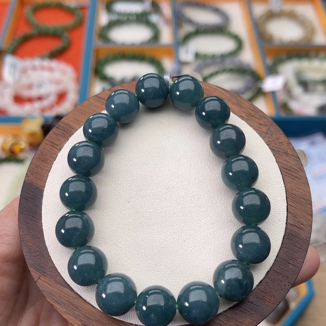 和田玉未镶嵌手串Z50卡12