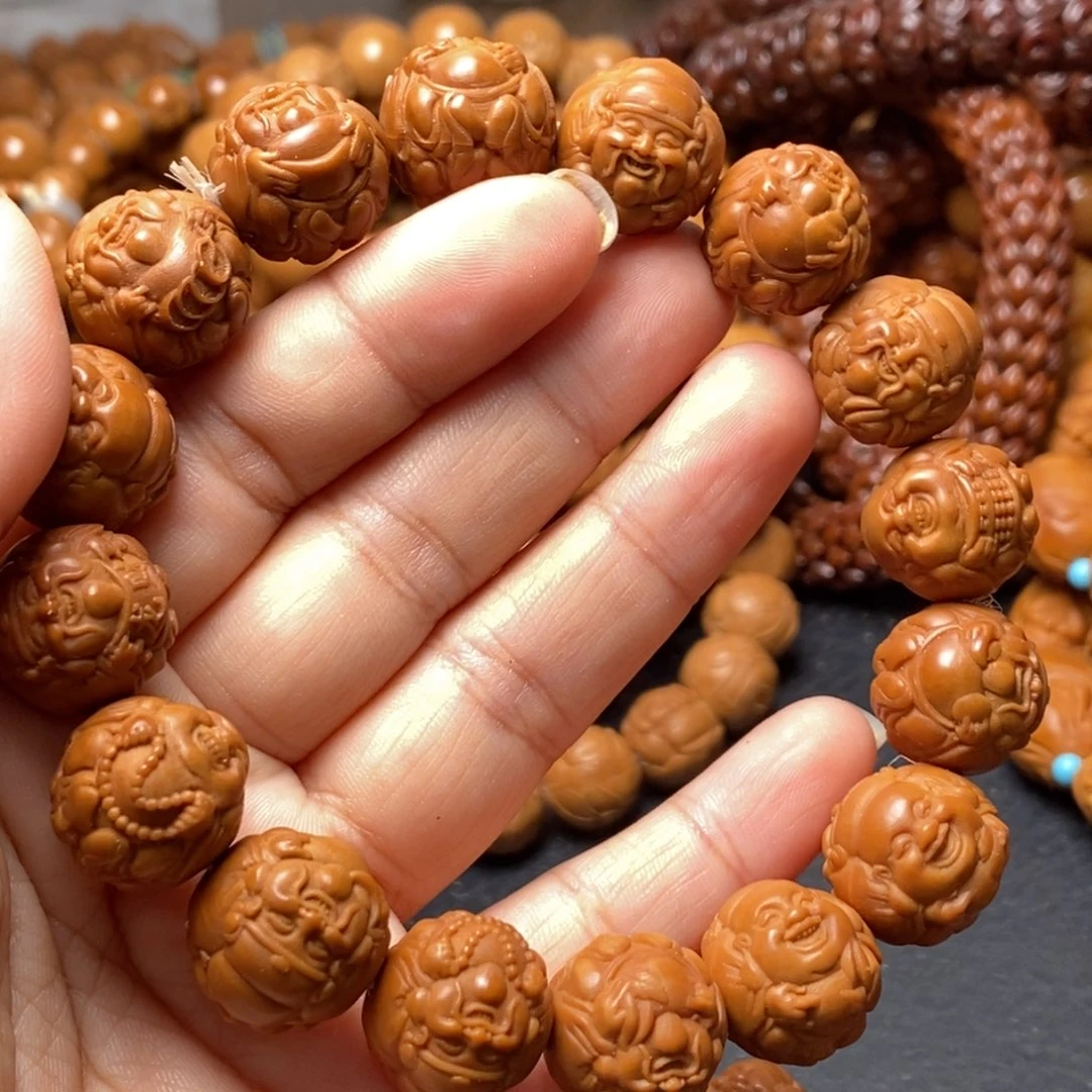 猴头核桃吊坠猴头