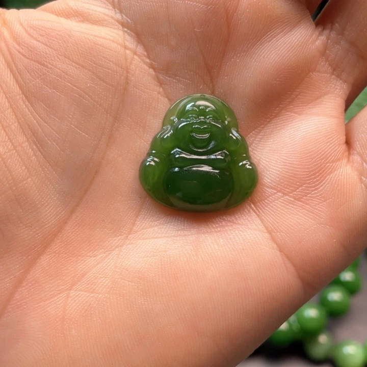 和田玉（碧玉）未镶嵌颈饰