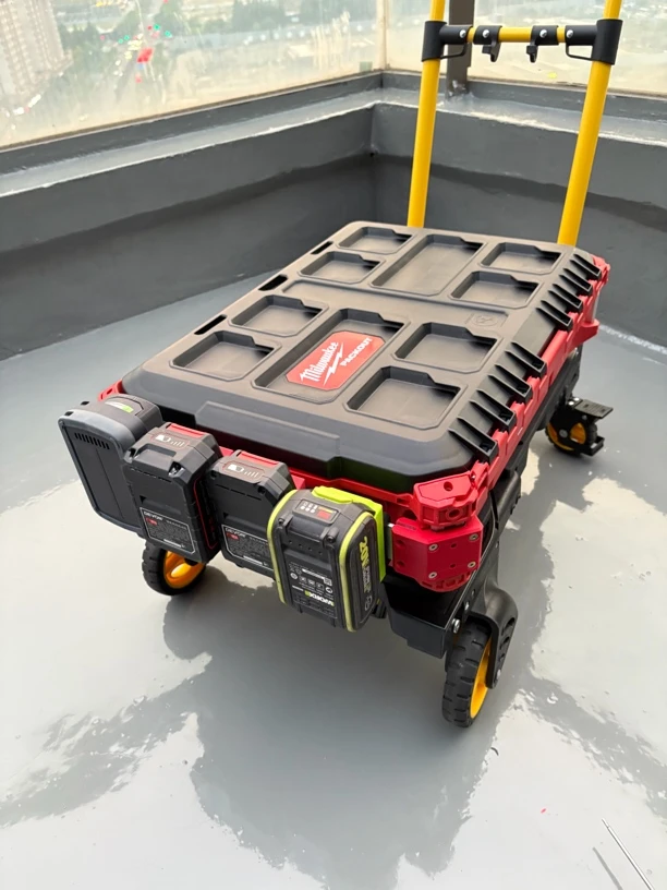 史丹利固定米沃奇箱子连接配件无损安装（不售推车和工具箱）