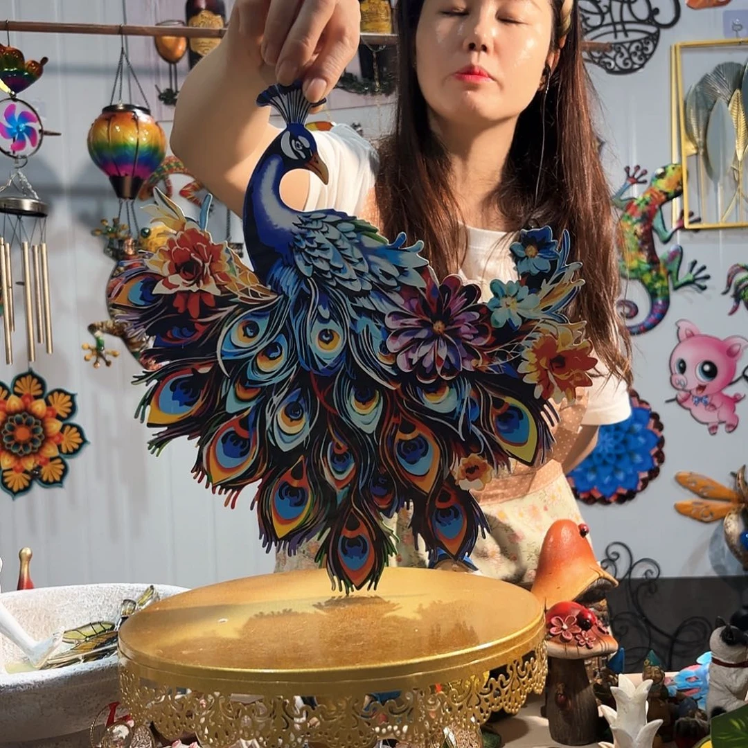 树脂孔雀222222222