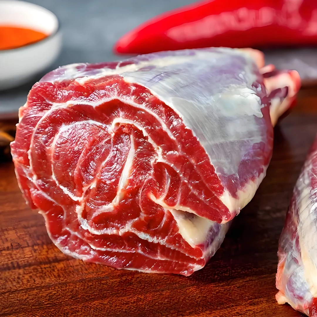桃花江散养土黄牛腱子肉2000g