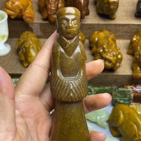 蛇纹石玉未镶嵌颈饰98