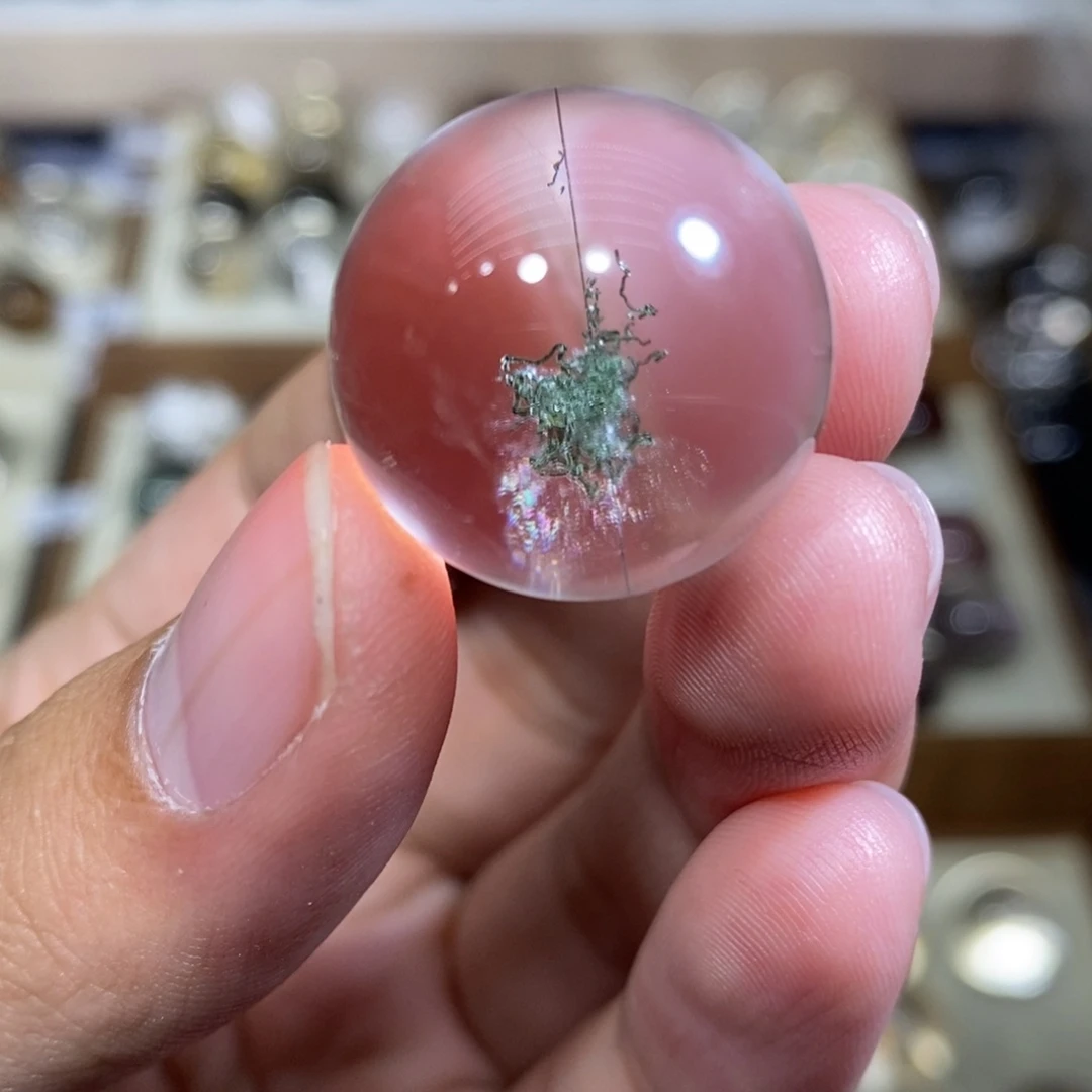 未镶嵌水晶珠宝半成品22.2m