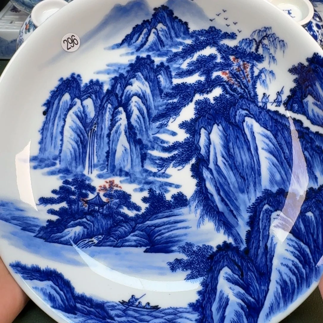景德镇纯手绘茶具圆圆296