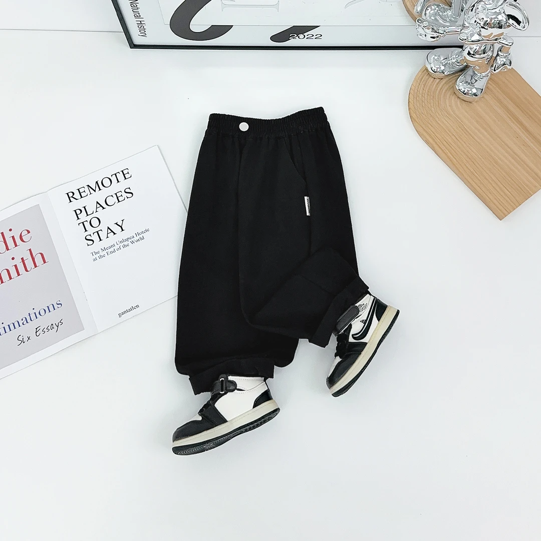 儿童秋裤子秋冬款男童休闲裤2025新款秋装 FB25297 悠悠童话童装