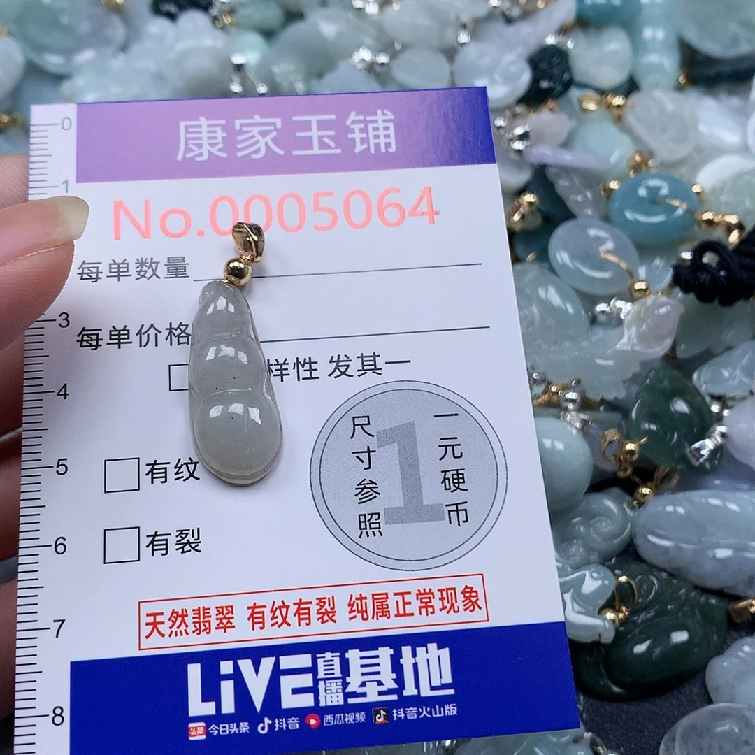 颈饰未镶嵌翡翠y