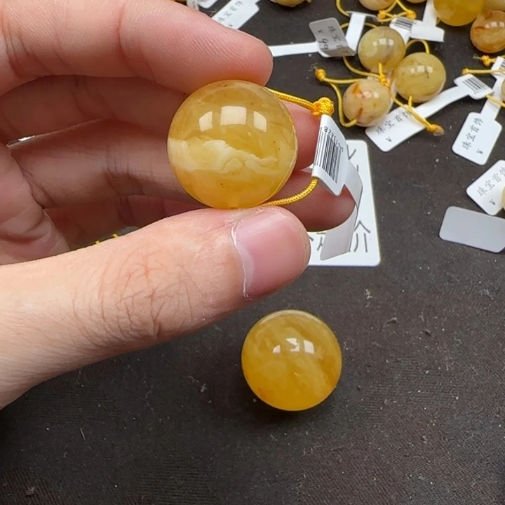 性***山蜜蜡未镶嵌珠宝奇石天然132