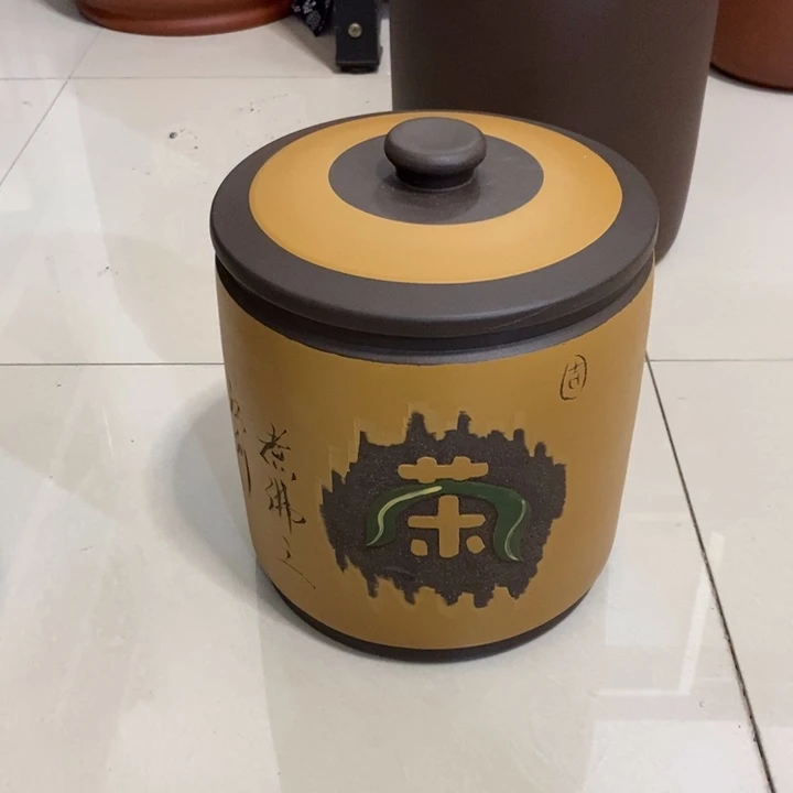 紫砂茶叶罐茶罐子