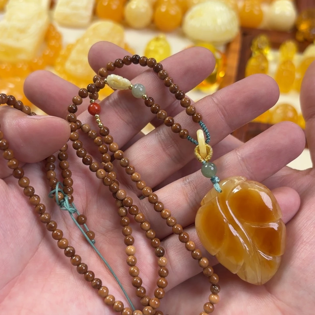 蜜蜡未镶嵌裸石家大业大