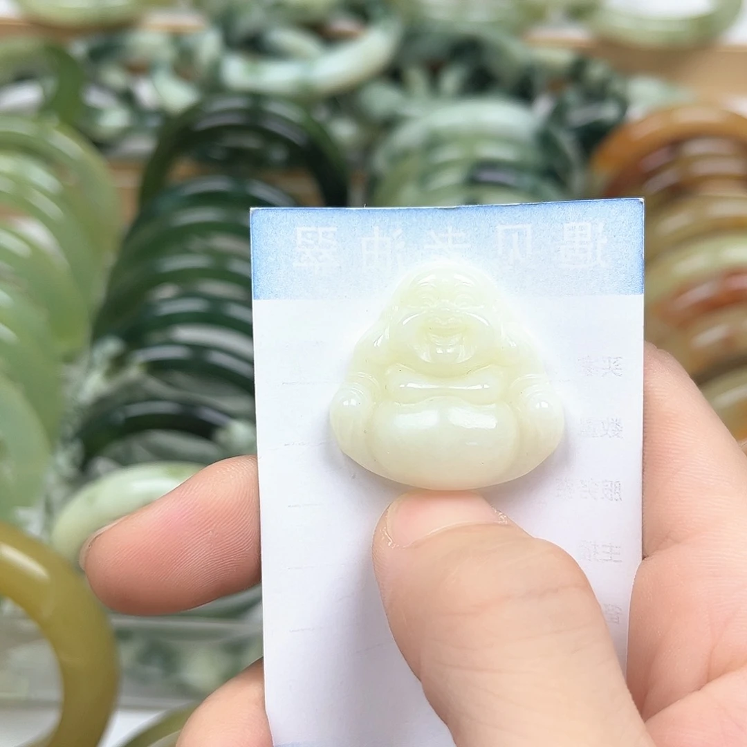 未镶嵌透闪石-蛇纹石玉手镯