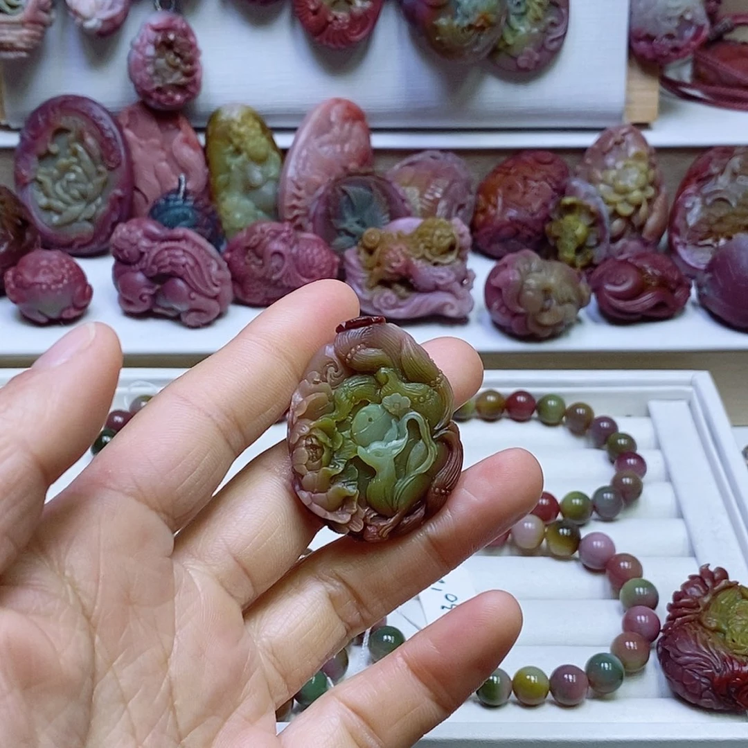 玛瑙/玉髓盐源玛瑙未镶嵌