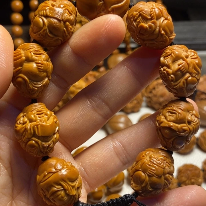 【闪购商品】橄榄核手串/手链八方财神1.89