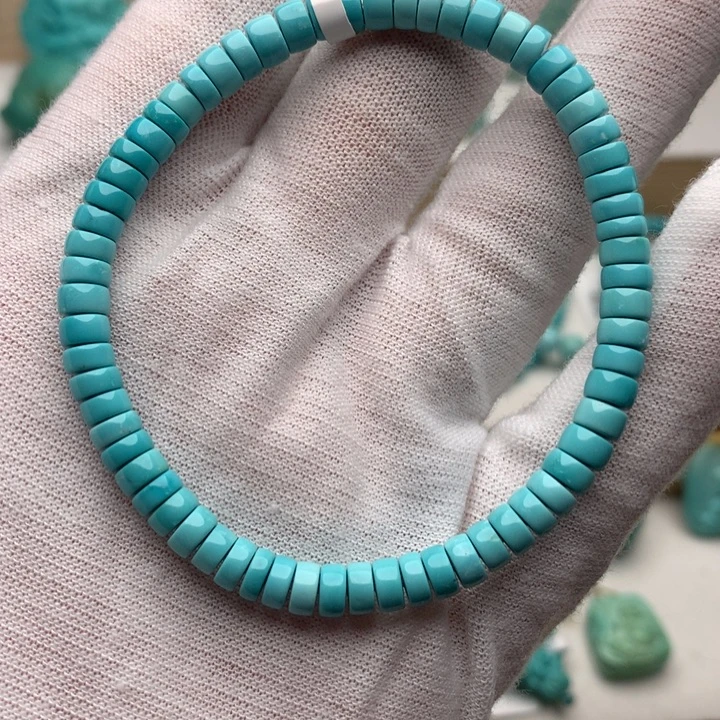 绿松石未镶嵌珠宝奇石5mm