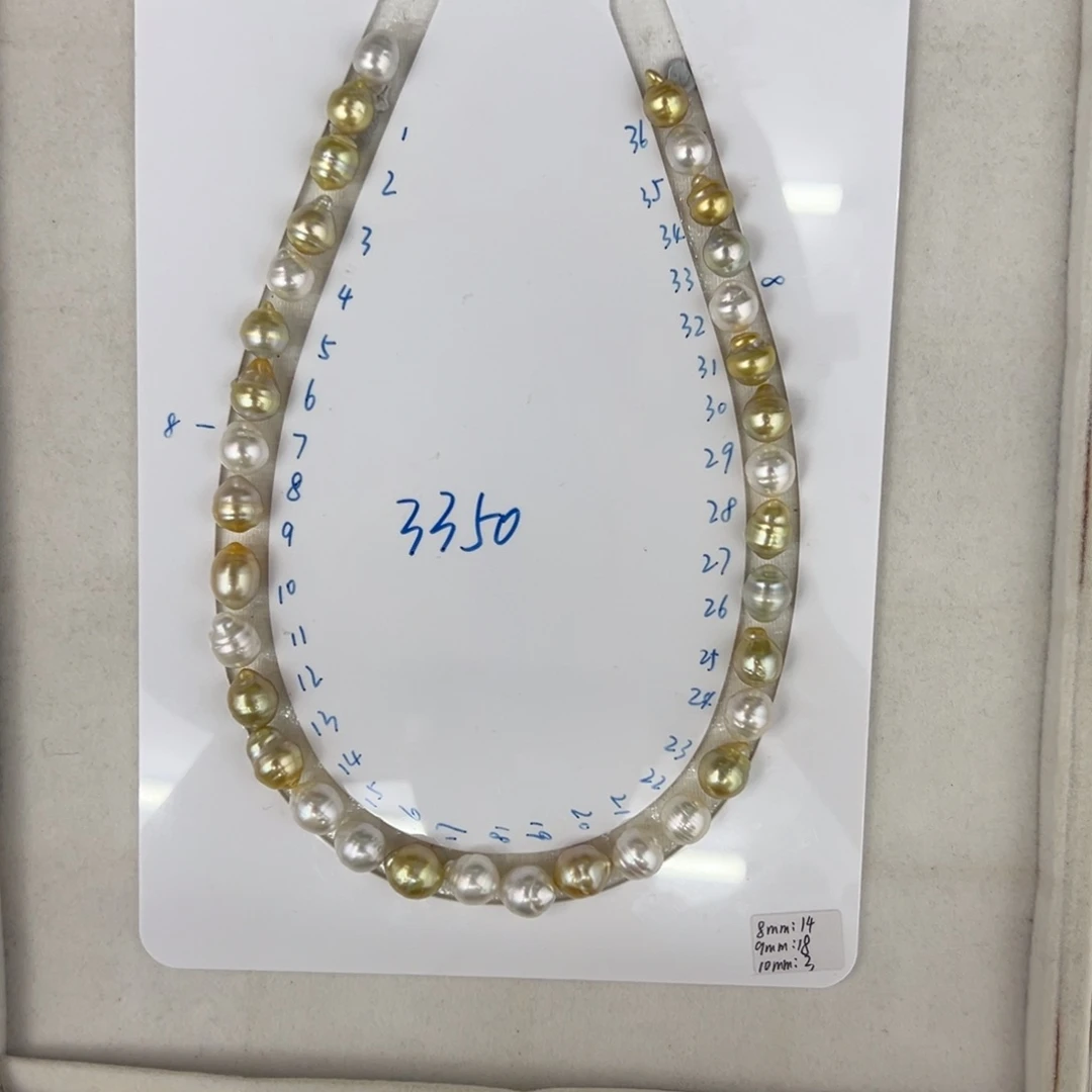 海水珍珠裸珠未镶嵌M**媚