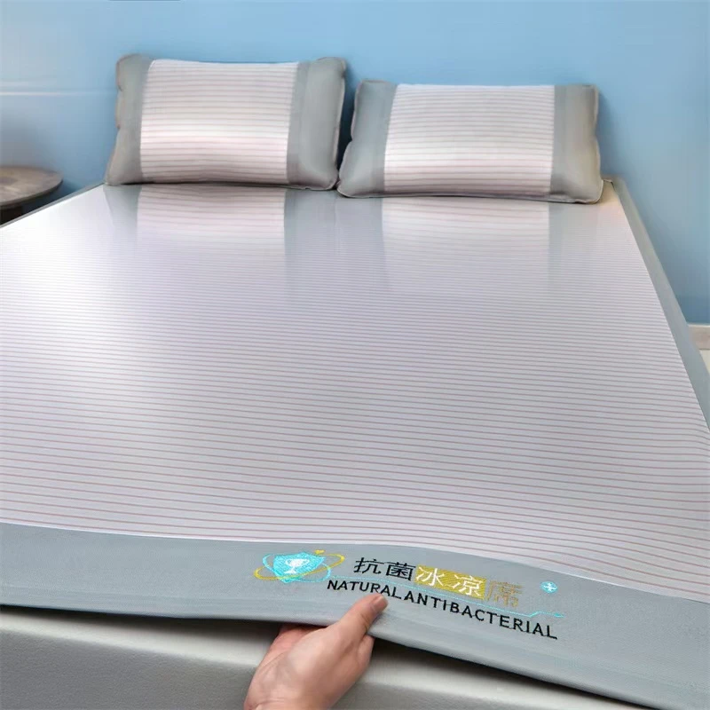 江苏南通家纺凉席单人凉席冰丝夏季专用凉席1.8米x2米厂家直销
