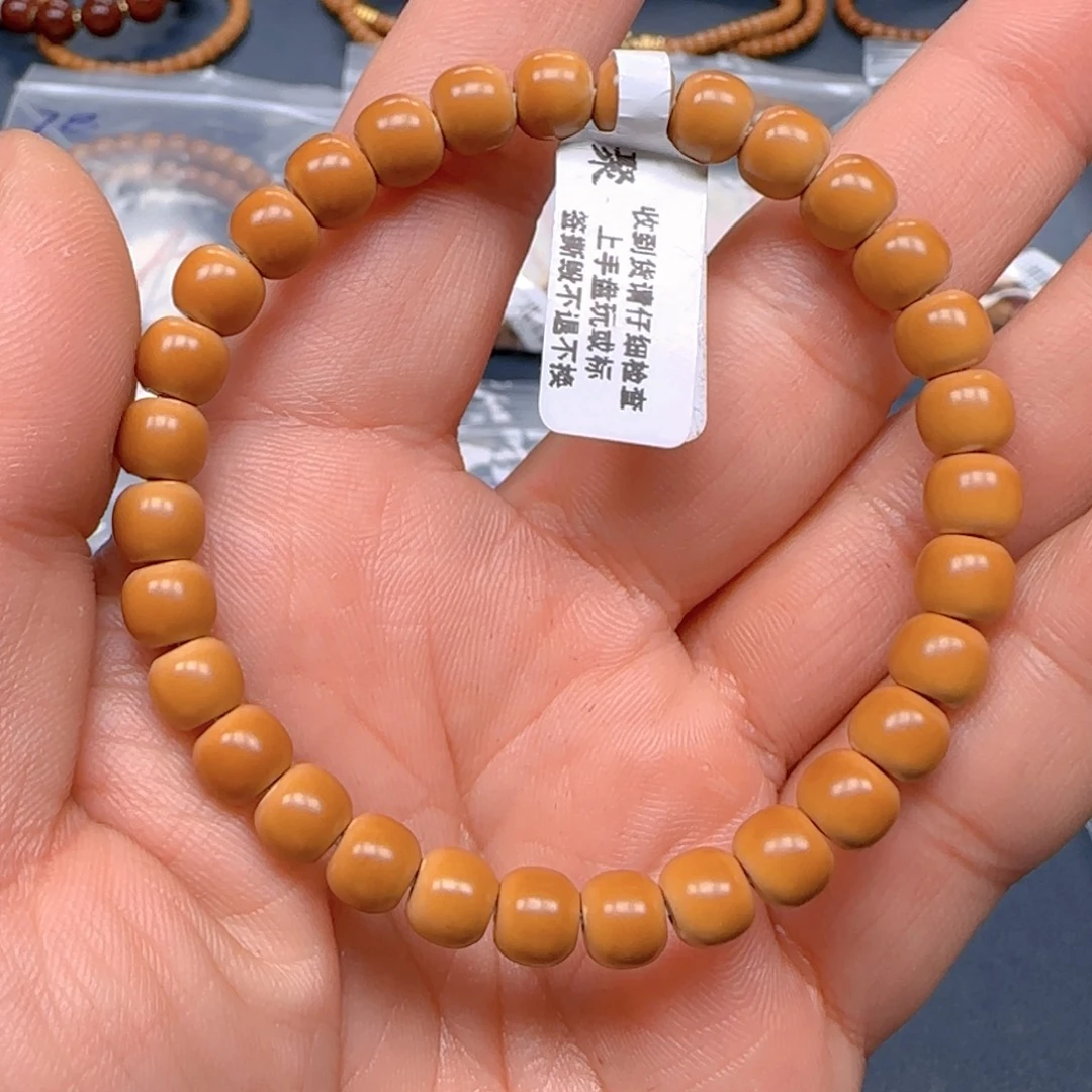 手串橄榄核老挝SS级核尖极限弧尺寸7.1