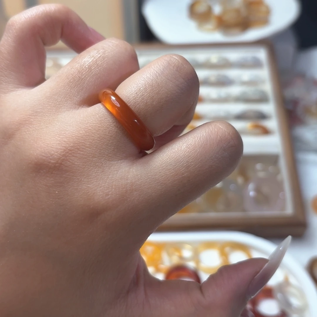 合金戒指玛瑙/玉髓291港18