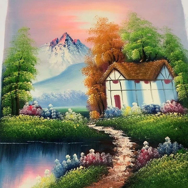 油画50*60手绘油画