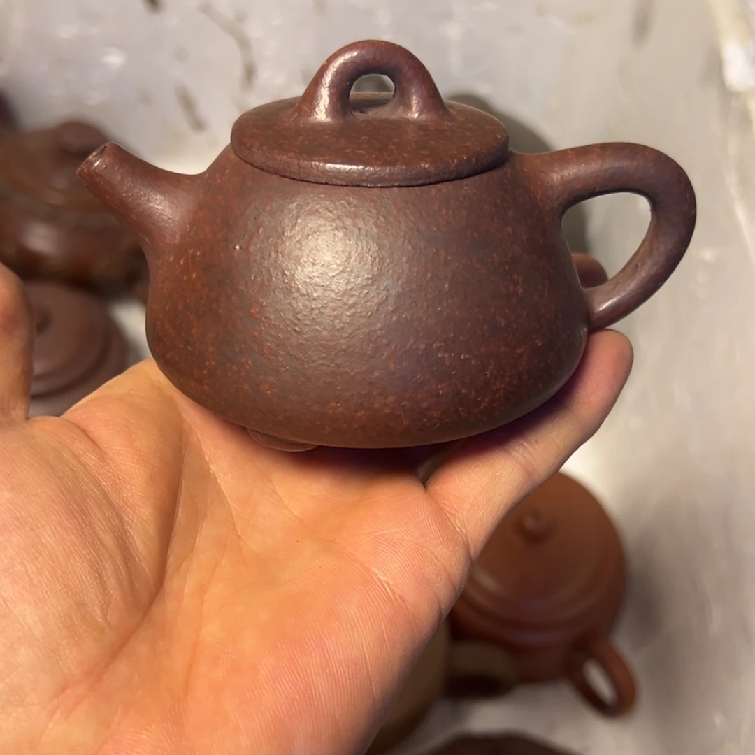茶壶紫砂宜兴原矿紫砂壶150毫升容量
