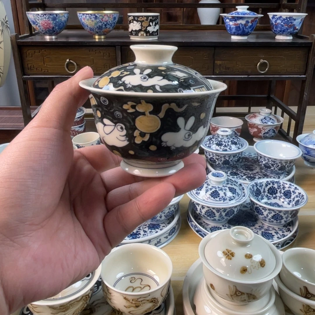 景德镇手工手绘茶具