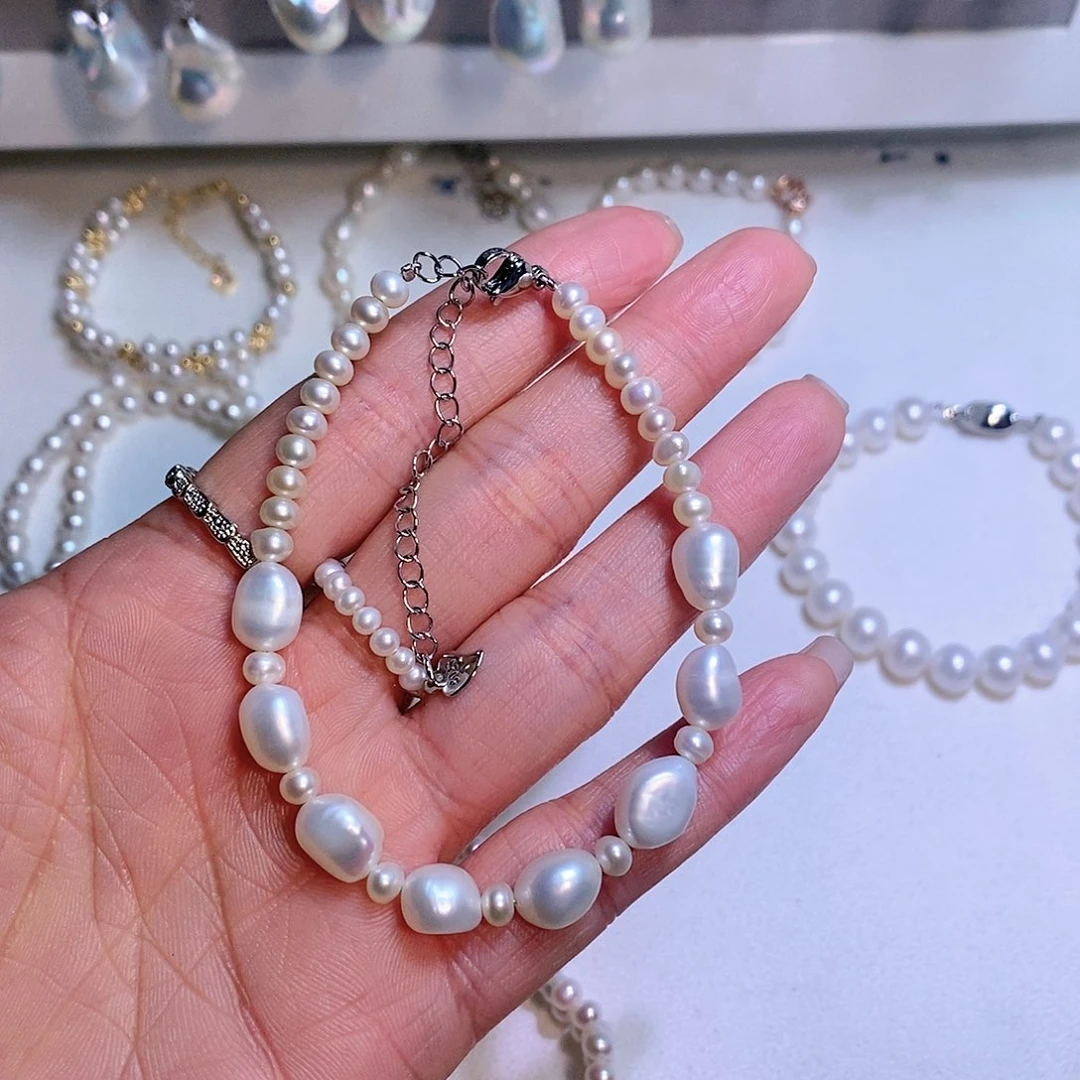 【闪购商品】淡水珍珠手链未镶嵌
