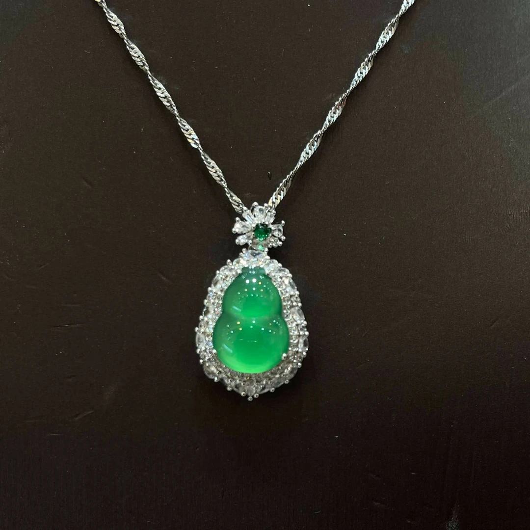 y1692-国风款绿葫芦吊坠-mn-多样性只发一件